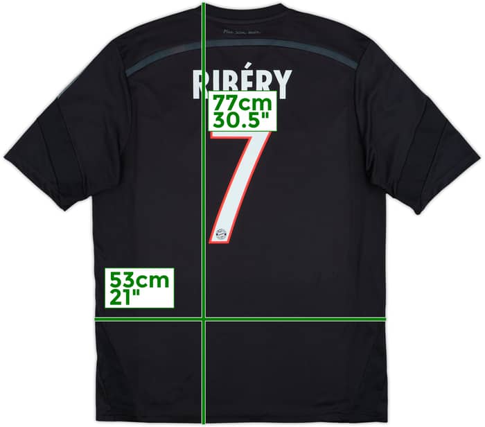 2014-15 Bayern Munich Third Shirt Ribery #7 - 10/10 - (L)
