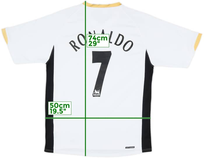 2006-08 Manchester United Away Shirt Ronaldo #7 - 7/10 - (M)