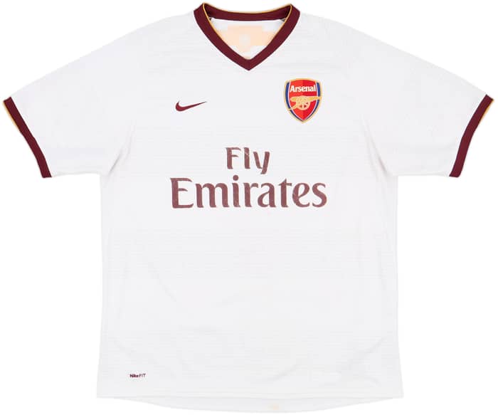 2007-08 Arsenal Away Shirt Fabregas #4 - 5/10 - (L)