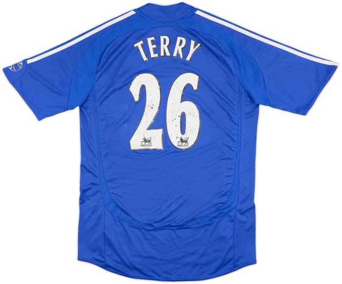 2006-08 Chelsea Home Shirt Terry #26 - 5/10 - (M)