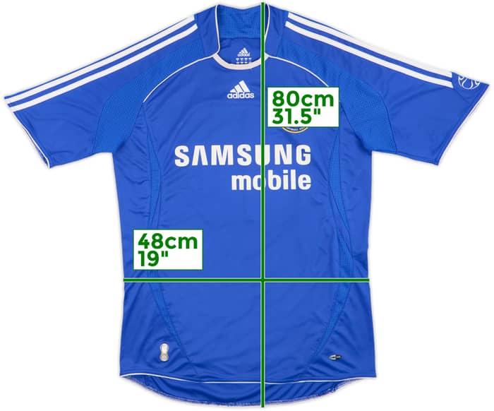 2006-08 Chelsea Home Shirt Terry #26 - 5/10 - (M)