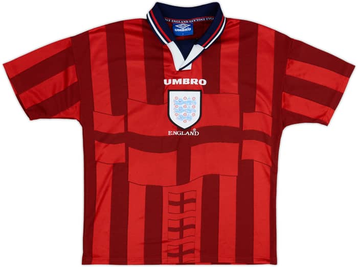 1997-99 England Away Shirt - 9/10 - (Y)