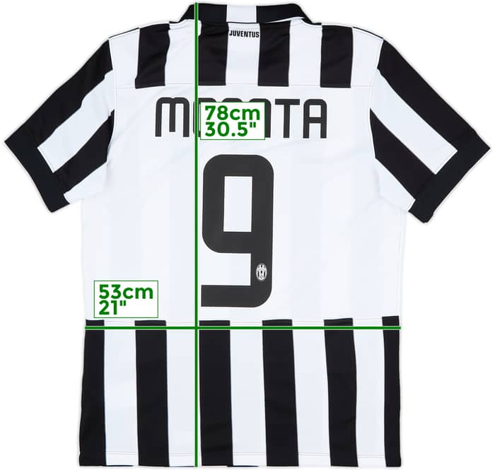 2014-15 Juventus Home Shirt Morata #9 - 9/10 - (L)