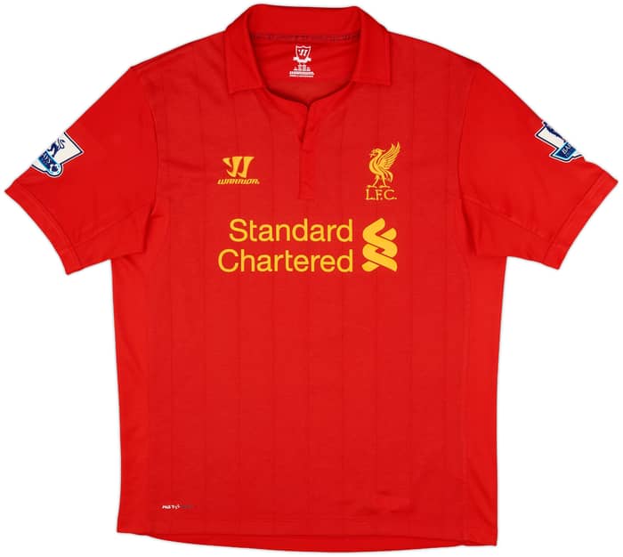 2012-13 Liverpool Home Shirt Gerrard #8 - 10/10 - (L)