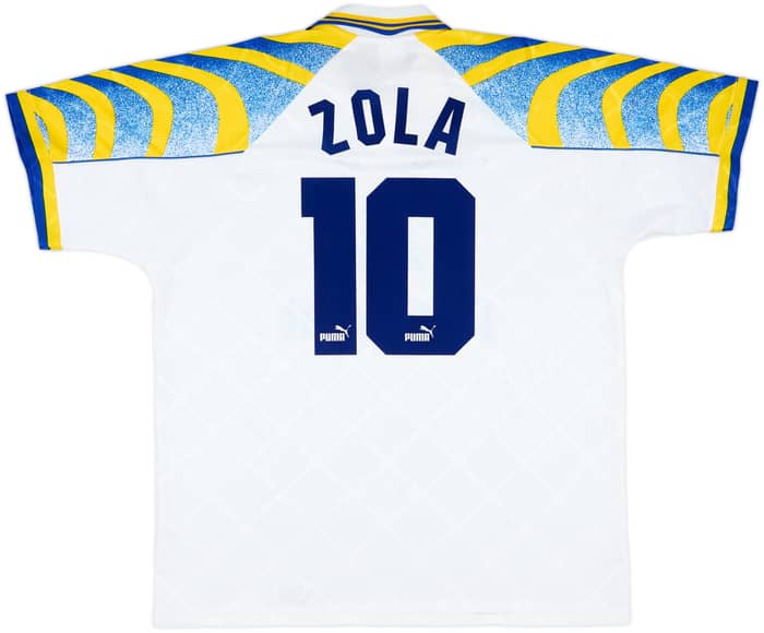 1995-97 Parma Home Shirt Zola #10 - 9/10 - (XL)