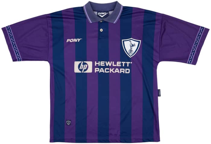 1995-97 Tottenham Away Shirt Sheringham #10 - 9/10 - (L)