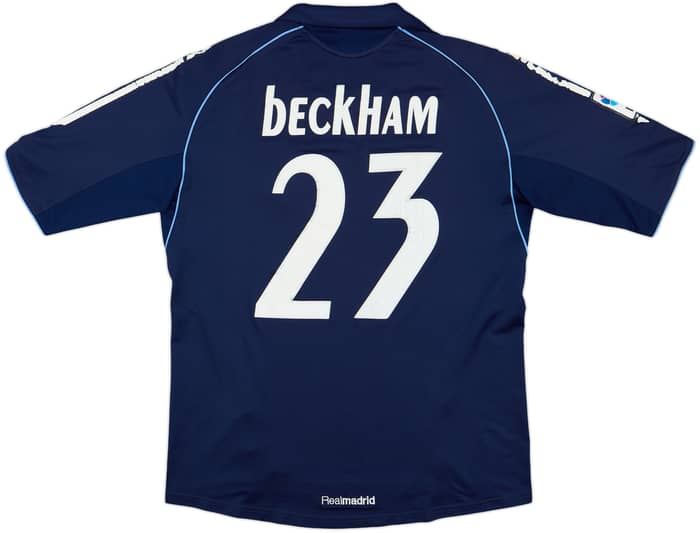 2005-06 Real Madrid Away Shirt Beckham #23 - 5/10 - (M)