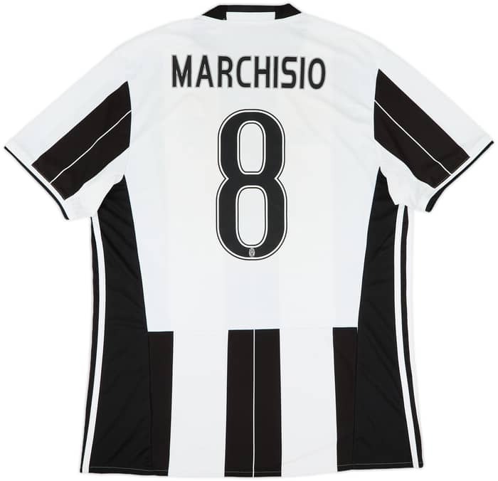 2016-17 Juventus Home Shirt Marchisio #8 - 7/10 - (L)