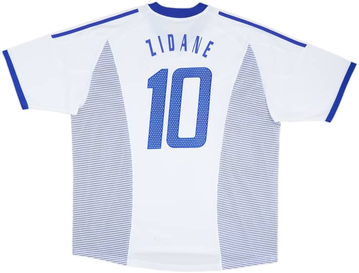 2002-04 France Away Shirt Zidane #10 - 8/10 - (XXL)