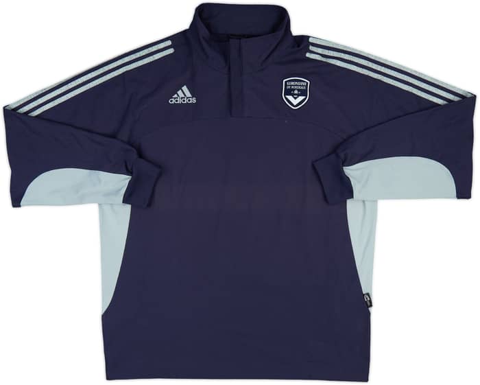 2002-03 Bordeaux adidas 1/4 Zip Drill Top - 6/10 - (L)