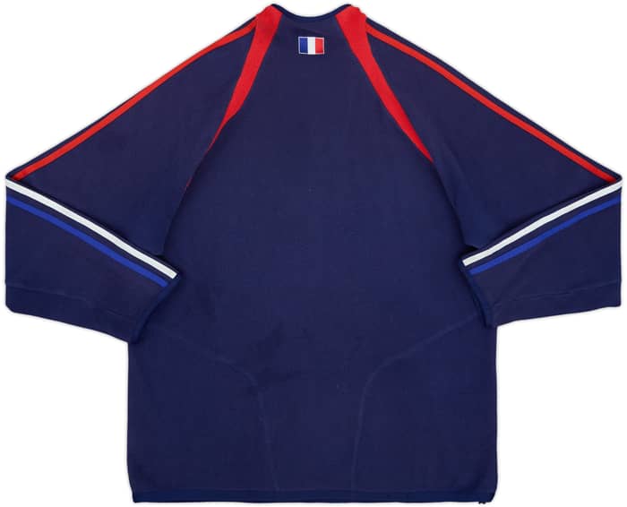 2003-04 France adidas 1/4 Zip Fleece Top - 8/10 - (L)
