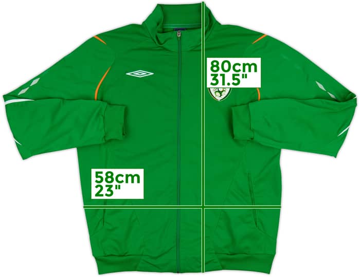 2007-09 Ireland Umbro Track Jacket - 7/10 - (XL)