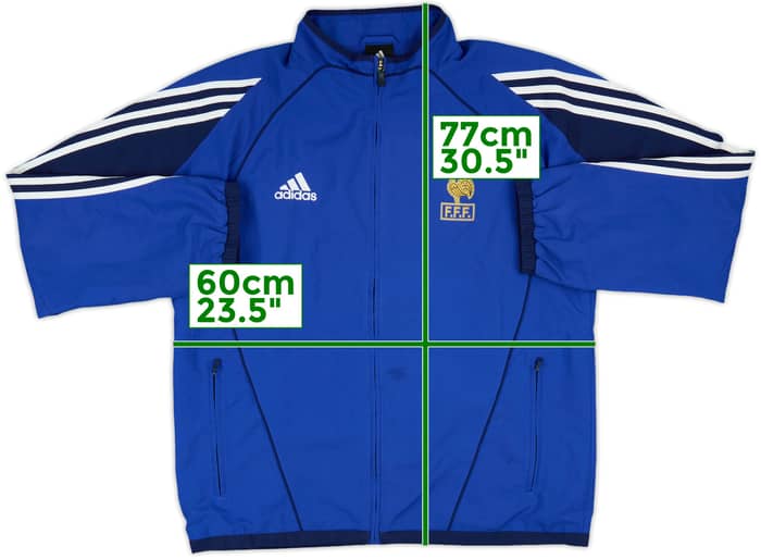 2004-06 France adidas Track Jacket - 7/10 - (M/L)