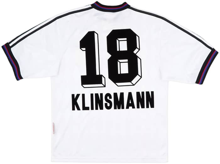 1996-98 Bayern Munich Away Shirt Klinsmann #18 - 7/10 - (M)