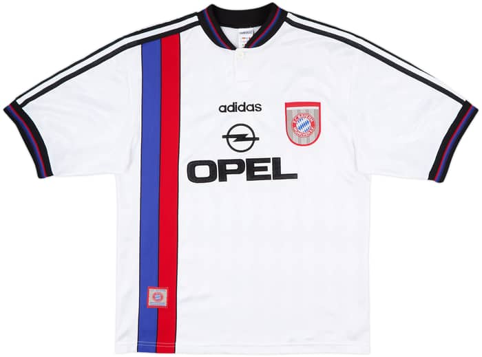 1996-98 Bayern Munich Away Shirt Klinsmann #18 - 7/10 - (M)