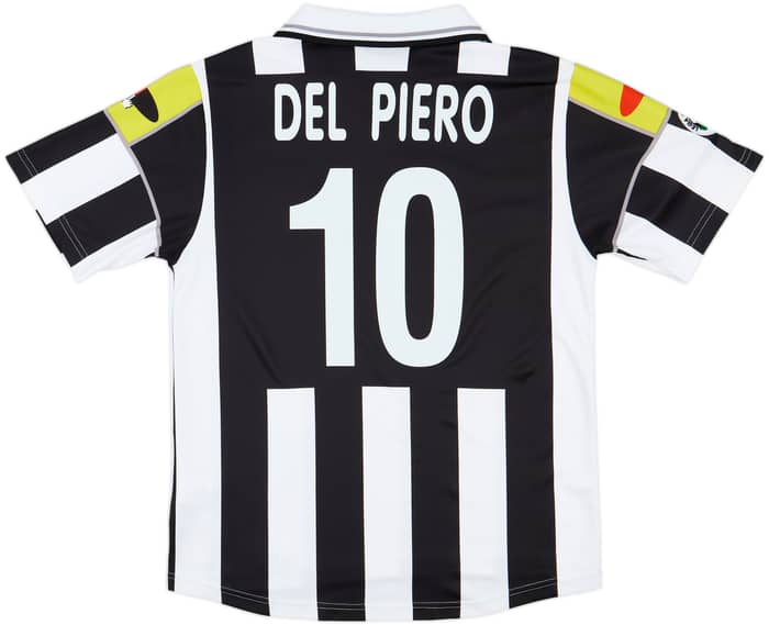 2000-01 Juventus Home Shirt Del Piero #10 - 10/10 - (M)