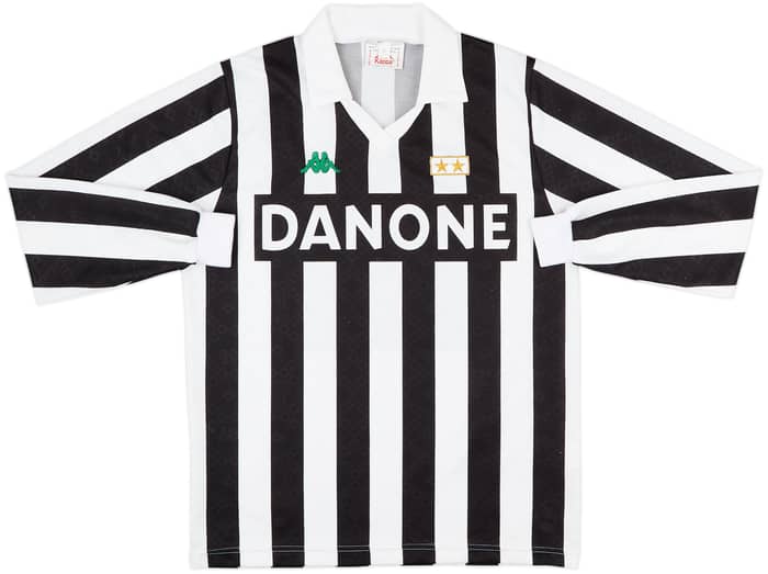 1992-94 Juventus Home L/S Shirt #10 - 8/10 - (M)