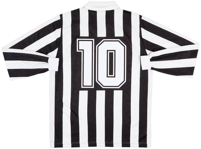 1992-94 Juventus Home L/S Shirt #10 - 8/10 - (M)
