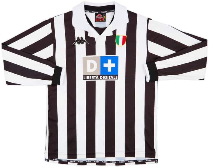1998-99 Juventus Home L/S Shirt Del Piero #10 - 7/10 - (M)