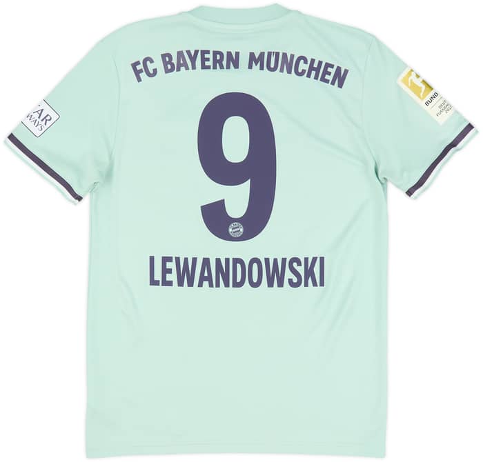 2018-19 Bayern Munich Away Shirt Lewandowski #9 - 9/10 - (S)