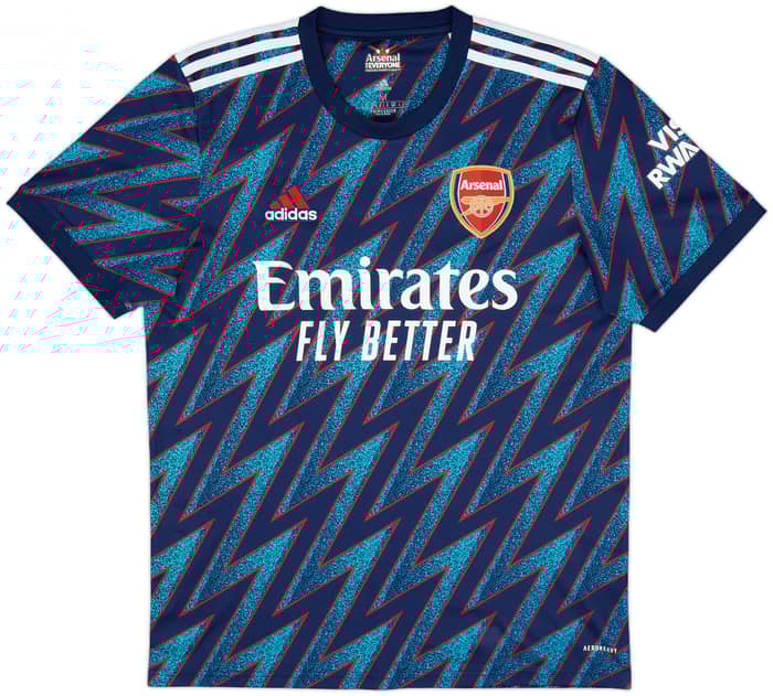 2021-22 Arsenal Third Shirt Tierney #3 - 8/10 - (M)
