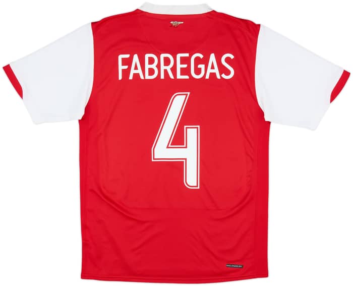 2006-08 Arsenal Home Shirt Fabregas #4 - 6/10 - (M)