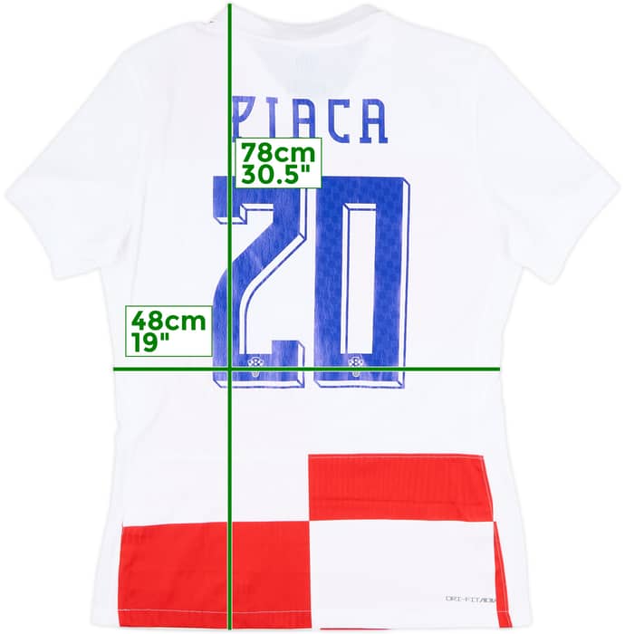 2024-26 Croatia Player Issue Home Shirt Pjaca #20 - 8/10 - (L)