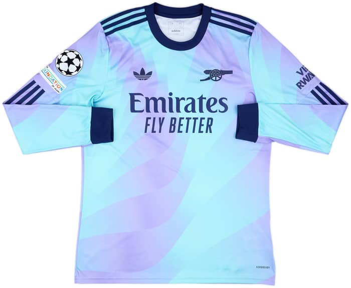 2024-25 Arsenal Third L/S Shirt Trossard #19 - 10/10 - (L)