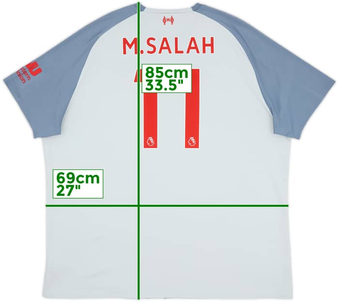 2018-19 Liverpool Third Shirt M.Salah #11 - 8/10 - (3XL)