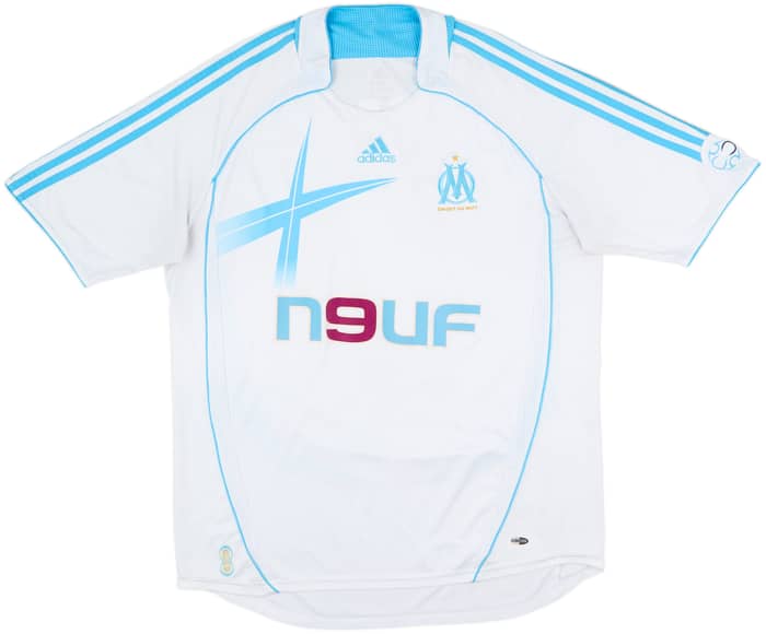 2006-07 Olympique Marseille Home Shirt Ribery #7 - 8/10 - (XL)