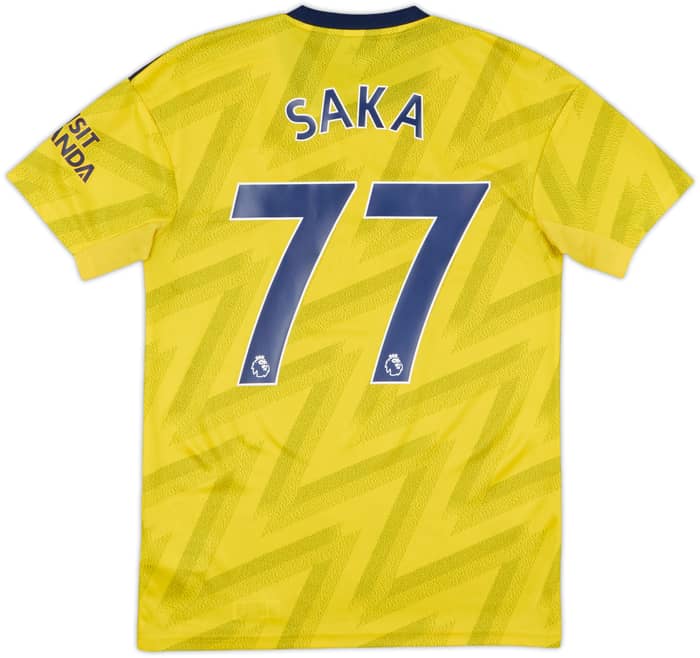 2019-20 Arsenal Away Shirt Saka #77 - 10/10 - (S)