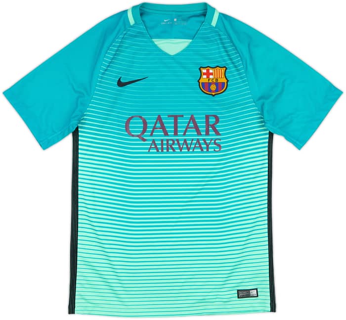 2016-17 Barcelona Third Shirt Suarez #9 - 9/10 - (S)