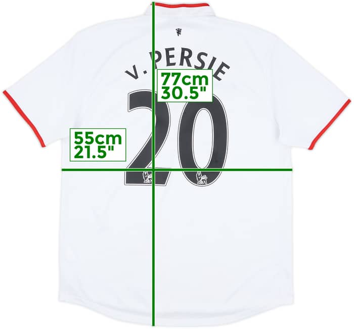 2012-14 Manchester United Away Shirt v.Persie #20 - 6/10 - (L)