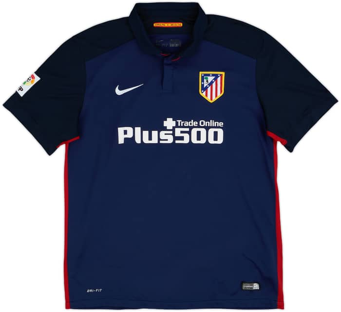 2015-16 Atletico Madrid Away Shirt Koke #6 - 7/10 - (L)