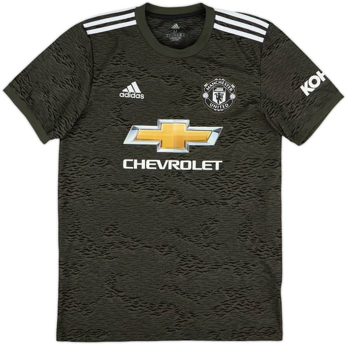 2020-21 Manchester United Away Shirt B.Fernandes #18 - 8/10 - (M)