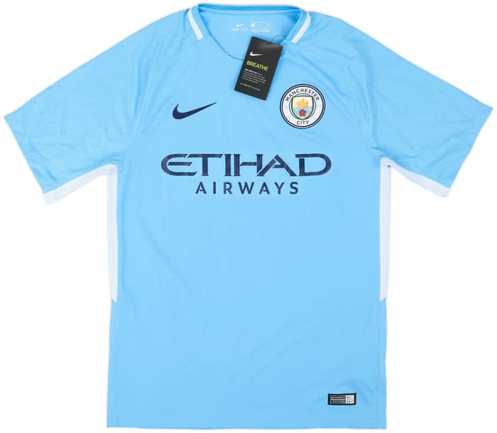 2017-18 Manchester City Home Shirt De Bruyne #17 (S)