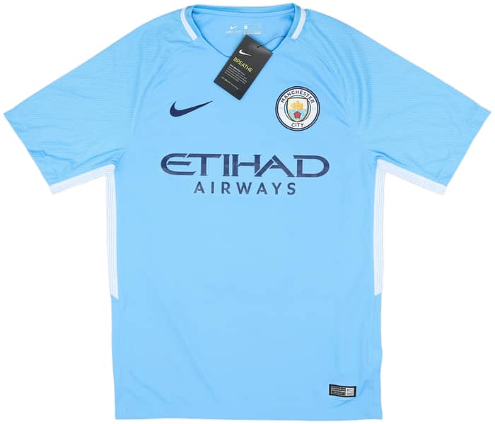2017-18 Manchester City Home Shirt De Bruyne #17 (S)