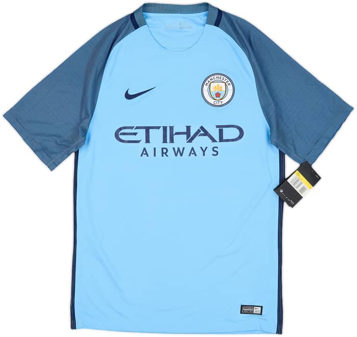 2016-17 Manchester City Home Shirt Toure Yaya #42 (S)