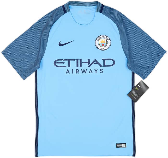 2016-17 Manchester City Home Shirt Silva #21 (S)