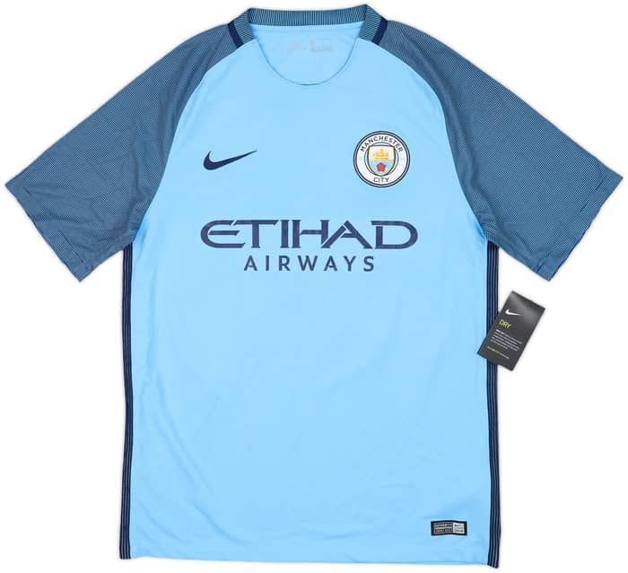 2016-17 Manchester City Home Shirt DeBruyne #17 (M)