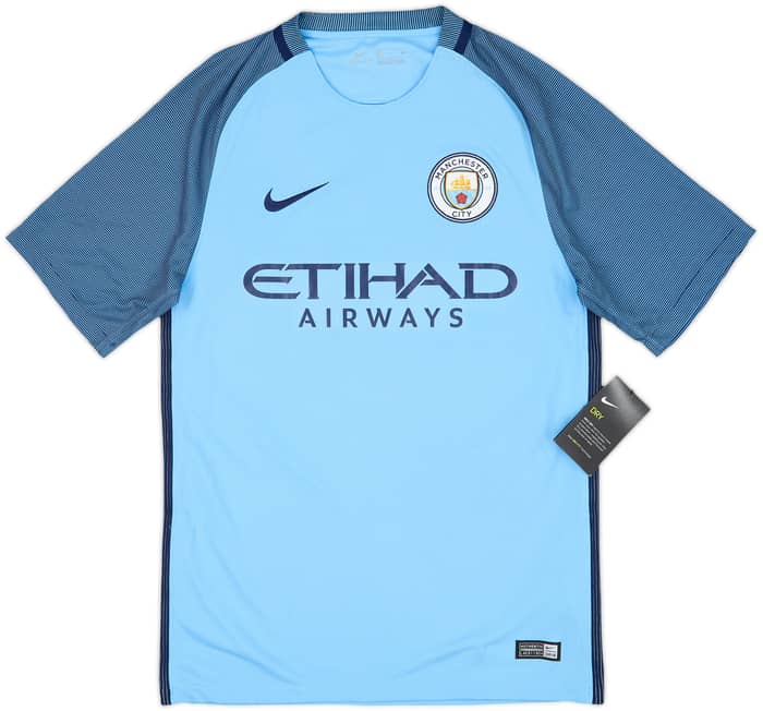 2016-17 Manchester City Home Shirt DeBruyne #17 (S)