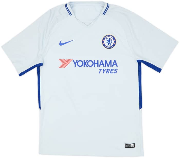 2017-18 Chelsea Away Shirt Hazard #10 (M)