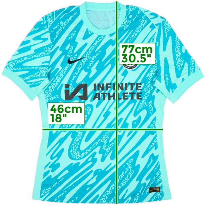 2024-25 Chelsea Player Issue GK S/S Shirt #50 - 10/10 - (L)