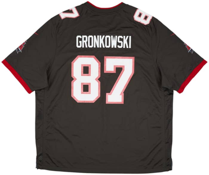2020-21 Tampa Bay Buccaneers Gronkowski #87 Nike Game Alternate Jersey - 5/10 - (3XL)