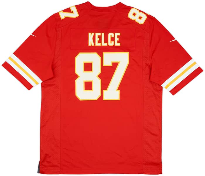 2023-25 Kansas City Chiefs Kelce #87 Nike Game Home Jersey - 5/10 - (L)