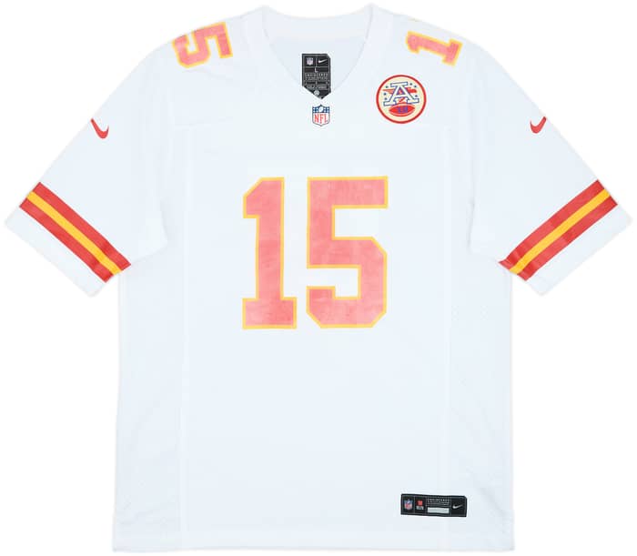2023-25 Kansas City Chiefs Mahomes #15 Nike Game Away Jersey - 6/10 - (L)