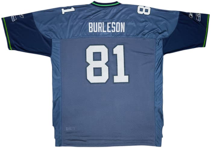 2006 Seattle Seahawks Burleson #81 Reebok On Field Home Jersey - 6/10 - (XXL)