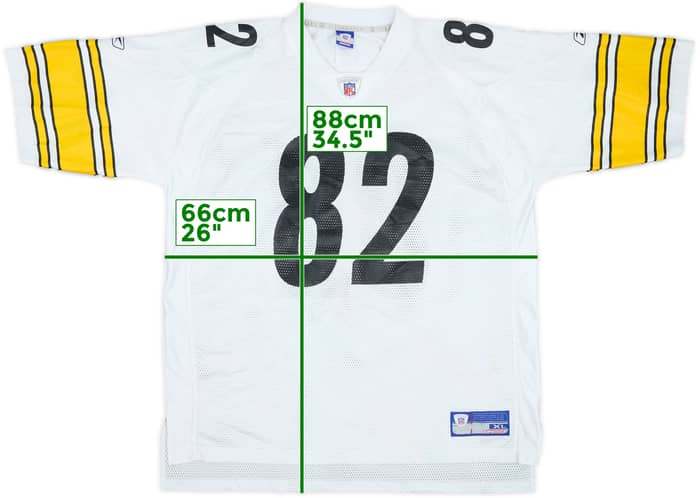 2002-04 Pittsburgh Steelers Randle El #82 Reebok On Field Away Jersey - 7/10 - (XL)