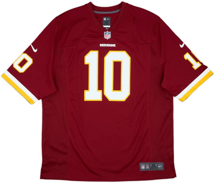 2012-15 Washington Redskins Griffin III #10 Nike Game Home Jersey - 7/10 - (XL)