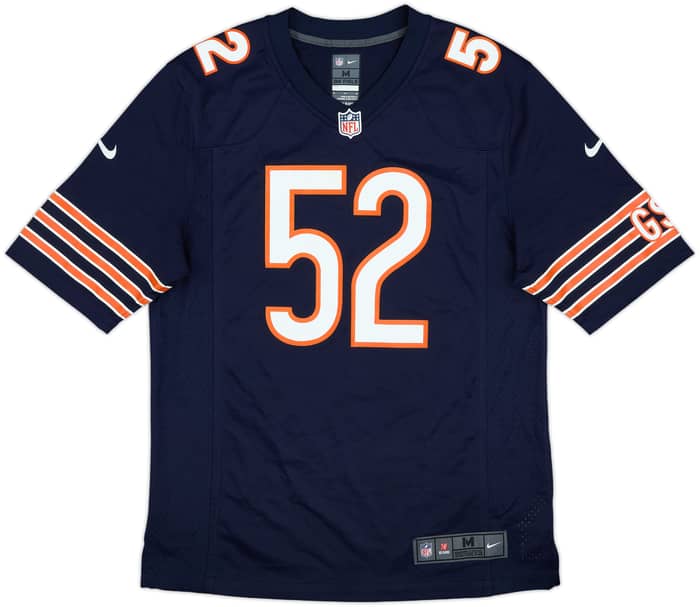 2018-21 Chicago Bears Mack #52 Nike Game Home Jersey - 6/10 - (M)
